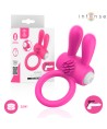 INTENSE - ANNEAU PÉNIS VIBRANT HOPPS AVEC STIMULATION CLITORIALE ROSE
