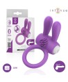 INTENSE - ANNEAU PÉNIS VIBRANT HOPPS AVEC STIMULATION CLITORIALE VIOLETTE