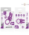 INTENSE - ANNEAU PÉNIS VIBRANT HOPPS AVEC STIMULATION CLITORIALE VIOLETTE