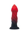 POWER MONSTERS - GOLIATH INFERNAL BICOLORE FANTASY GODEMICHET EN SILICONE 25 CM Ø 6 CM
