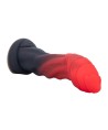 POWER MONSTERS - GOLIATH INFERNAL BICOLORE FANTASY GODEMICHET EN SILICONE 25 CM Ø 6 CM