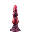 POWER MONSTERS - SAVAGE BEASTLORD TRICOLOR FANTASY GODEMICHET EN SILICONE 24 CM Ø 5 CM