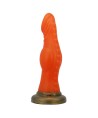 POWER MONSTERS - BLAZEHEART CHARGER FANTASY GODEMICHET EN SILICONE 18,5 CM Ø 4,5 CM