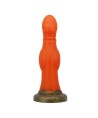 POWER MONSTERS - BLAZEHEART CHARGER FANTASY GODEMICHET EN SILICONE 18,5 CM Ø 4,5 CM