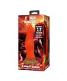 POWER MONSTERS - BLAZEHEART CHARGER FANTASY GODEMICHET EN SILICONE 18,5 CM Ø 4,5 CM