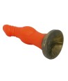 POWER MONSTERS - BLAZEHEART CHARGER FANTASY GODEMICHET EN SILICONE 18,5 CM Ø 4,5 CM