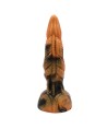 POWER MONSTERS - TYRANNOSAURE BICOLORE FANTASY GODEMICHET EN SILICONE 20,5 CM Ø 5 CM