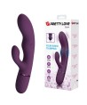 PRETTY LOVE - ZACH VIBRATEUR LAPIN RECHARGEABLE À POUSSER 5+5 FONCTIONS