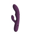 PRETTY LOVE - ZACH VIBRATEUR LAPIN RECHARGEABLE À POUSSER 5+5 FONCTIONS