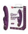 PRETTY LOVE - VIBRATEUR LAPIN RECHARGEABLE HARPER 10 FONCTIONS VIOLET