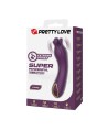 PRETTY LOVE - VIBRATEUR RECHARGEABLE LUNAO 10 FONCTIONS VIOLET