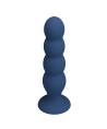 MR PLAY - PLUG ANAL AVEC 4 BILLES MÉTALLIQUES ET VENTOUSE BLEUE