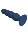 MR PLAY - PLUG ANAL AVEC 4 BILLES MÉTALLIQUES ET VENTOUSE BLEUE