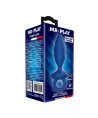 MR PLAY - PLUG ANAL TEXTURÉ AVEC ANNEAU BLEU S
