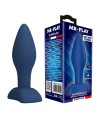 MR PLAY - PLUG ANAL CONIQUE EN SILICONE BLEU M