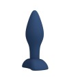 MR PLAY - PLUG ANAL CONIQUE EN SILICONE BLEU M