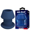 MR PLAY - JACK BLEU PLUG ANAL CREUX EN SILICONE, TAILLE M