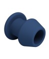 MR PLAY - JACK BLEU PLUG ANAL CREUX EN SILICONE, TAILLE M