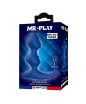 MR PLAY - PLUG ANAL ERGONOMIQUE BLEU