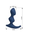 MR PLAY - PLUG ANAL ERGONOMIQUE BLEU