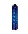 MR PLAY - PERLES ANALES EN SILICONE BLEU, TAILLE L (42,6 CM)