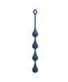 MR PLAY - PERLES ANALES EN SILICONE BLEU, TAILLE L (42,6 CM)