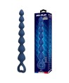 MR PLAY - PERLES ANALES EN SILICONE BLEU ET PLUG ANAL 26,7 CM