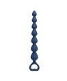 MR PLAY - PERLES ANALES EN SILICONE BLEU ET PLUG ANAL 26,7 CM