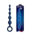 MR PLAY - PERLES ANALES EN SILICONE BLEU ET PLUG ANAL 20,4 CM