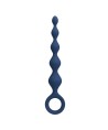 MR PLAY - PERLES ANALES EN SILICONE BLEU ET PLUG ANAL 20,4 CM