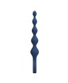 MR PLAY - PERLES ANALES EN SILICONE BLEU ET PLUG ANAL 20,4 CM