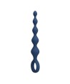 MR PLAY - PERLES ANALES EN SILICONE BLEU ET PLUG ANAL 20,4 CM