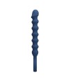 MR PLAY - PERLES ANALES EN SILICONE BLEU ET PLUG ANAL -Ø- 3,4 CM - 28,5 CM