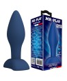 MR PLAY - PLUG ANAL CONIQUE EN SILICONE BLEU L