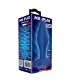 MR PLAY - PLUG ANAL CONIQUE EN SILICONE BLEU L