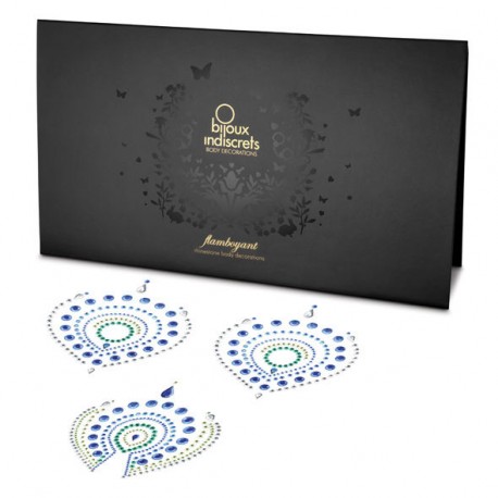 BIJOUX INDISCRETS FLAMBOYANT BLEU VERT