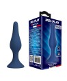 MR PLAY - PLUG ANAL FIN EN SILICONE BLEU TAILLE S