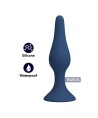 MR PLAY - PLUG ANAL FIN EN SILICONE BLEU TAILLE S