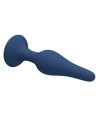MR PLAY - PLUG ANAL FIN EN SILICONE BLEU TAILLE S