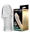 PRETTY LOVE - MANCHON PÉNIS HUEL POUR UN PÉNIS PLUS ÉPAISSE TRANSPARENT