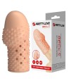 PRETTY LOVE - MANCHON PÉNIS POUR GEEK - GAGNEZ EN ÉPAISSEUR - COULEUR NATURELLE