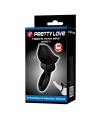 PRETTY LOVE - ADRIEN ANNEAU PÉNIS VIBRANT 10 FONCTIONS NOIR