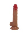 PRETTY LOVE - IVITA GODEMICHET RÉALISTE EN SILICONE AVEC VENTOUSE 16,2 CM Ø 4 CM