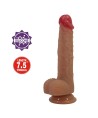 PRETTY LOVE - JOVITA GODEMICHET RÉALISTE EN SILICONE AVEC VENTOUSE 19 CM Ø 4,5 CM