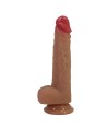 PRETTY LOVE - JOVITA GODEMICHET RÉALISTE EN SILICONE AVEC VENTOUSE 19 CM Ø 4,5 CM