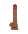 PRETTY LOVE - JOVITA GODEMICHET RÉALISTE EN SILICONE AVEC VENTOUSE 19 CM Ø 4,5 CM