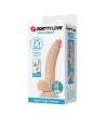 PRETTY LOVE - ELLCUMENT GODEMICHET RÉALISTE ET FLEXIBLE 18 CM Ø 4,5 CM TPE NATUREL