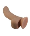 PRETTY LOVE - ELLCUMENT GODEMICHET RÉALISTE ET FLEXIBLE 18 CM Ø 4,5 CM TPE NATUREL