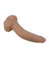 PRETTY LOVE - ELLCUMENT GODEMICHET RÉALISTE ET FLEXIBLE 18 CM Ø 4,5 CM TPE NATUREL
