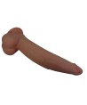 PRETTY LOVE - CUTHBERT GODEMICHET RÉALISTE ET FLEXIBLE 20 CM Ø 5 CM TPE MARRON